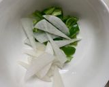 お一人様野菜たっぷり上海風焼きそば味炒飯作り方2写真