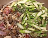 アスパラガスときのこの塩昆布バター炒め作り方5写真