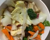 お一人様オイ味噌味根菜たっぷり野菜炒め作り方16写真