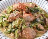 きゅうりとわかめの濃厚ごま酢和え作り方5写真