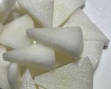 簡単☆鶏むね肉と大根の煮物作り方1写真