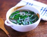 レンジで煮こまない★ニラもやし中華スープ作り方5写真