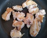 夏バテ簡単夕飯！梅鶏もも肉照り焼き和食主菜作り方6写真