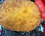 簡単5分で！カレーのりコロ丼作り方4写真