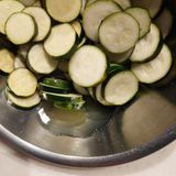 ズッキーニの佃煮作り方1写真