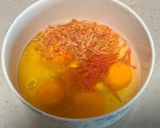 副菜♡お弁当♡干しエビ入り卵焼き作り方1写真