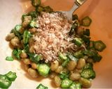 厚揚げオクラ納豆作り方6写真