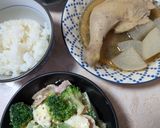 簡単★タイムとガラムマサラのチキンスープ作り方4写真