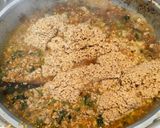 【保育園給食】納豆そぼろ丼作り方5写真