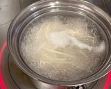 ひやむぎのトマトバジル風つけ汁作り方4写真