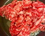 甘辛　牛薄切りと舞茸の炒め作り方2写真