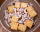 豚ともちもち厚揚げの☆秋のポン酢炒め🤩🍚作り方3写真