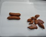 焼きカリフラワーとウインナー作り方1写真