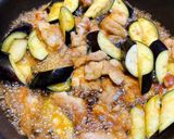 鶏肉と茄子の照焼バター炒め作り方5写真