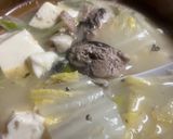 サバ缶鍋（水煮味）作り方3写真
