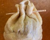 野菜取れる☆うずらたまごのハッピー巾着煮作り方10写真