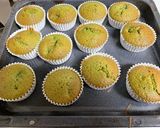 オレンジピール餡入り抹茶ケーキ作り方4写真