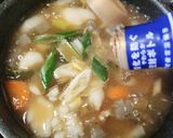 あごだし米粉すいとん鍋☆けんちん汁風夜食作り方2写真