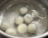 ブルーベリー白玉&ぶどうのひんやりスイーツ作り方1写真