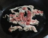 1人分★豚肉・豆もやし・青じその醤油炒め作り方3写真