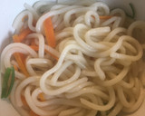 給食の「肉うどん」♡やさしいだし汁作り方8写真