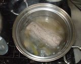 ゆで豚♪簡単レシピ豚肉ロース豚バラ肉で作り方5写真