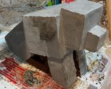 立体ケーキ　マイクラの犬作り方9写真