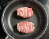 お弁当にも！冷凍おにぎりで肉巻きおにぎり作り方3写真