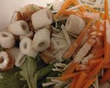 水菜サラダ作り方4写真