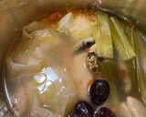 疲れた時に♪手羽中で作る薬膳参鶏湯作り方7写真