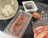 時短！納豆キムチーズチャーハン作り方1写真