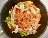 豚こま肉と韓国唐辛子のキムチ炒め作り方6写真