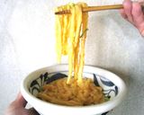 水の代わりにチェダーチーズで作るうどん麺作り方18写真