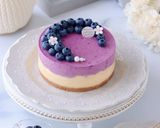 🫐ブルーベリーチーズケーキ作り方14写真