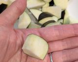 子ども(２歳)と食べられる麻婆茄子豆腐🍆作り方2写真