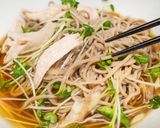 鶏とかいわれの冷たいお蕎麦作り方11写真