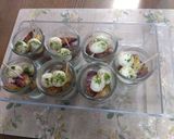 夏にも！大学芋にも豆腐白玉onのデザート作り方1写真