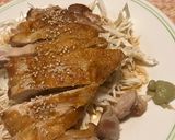 チキンソテー　シミしみキャベツ添え作り方4写真