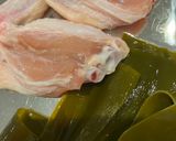 鶏手羽と大根、昆布の煮物作り方1写真