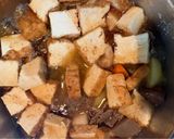 和食夕食★圧力鍋で簡単牛すじの具沢山煮物作り方8写真