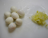 レンジで簡単！うずらで一瞬煮たまご作り方1写真