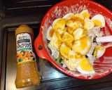 ササミとブロッコリーと茹で卵のサラダ作り方4写真