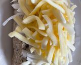 カリカリチーズのグリーンサラダトースト作り方1写真
