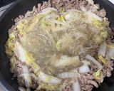 白菜と豚ひき肉の中華風炒め煮作り方6写真