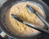 m材料3つで!たらこクリームパスタ作り方2写真