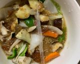 茄子椎茸さっぱり梅レモン洋風八宝回鍋肉風作り方14写真