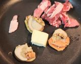 海鮮ホタテバター焼きそば作り方3写真