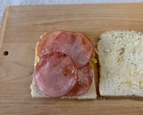 コーン玉子と焼きハムのサンドイッチ作り方6写真