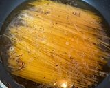 味噌サバとトマトのチーズパスタ作り方2写真