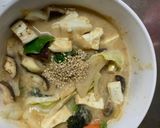 肉無豆腐コク旨クリーム味噌レモン味野菜炒作り方19写真